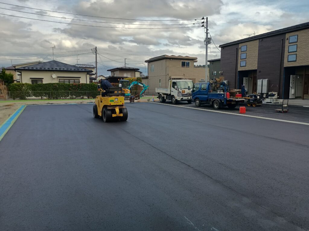 平沢邸舗装工事の画像