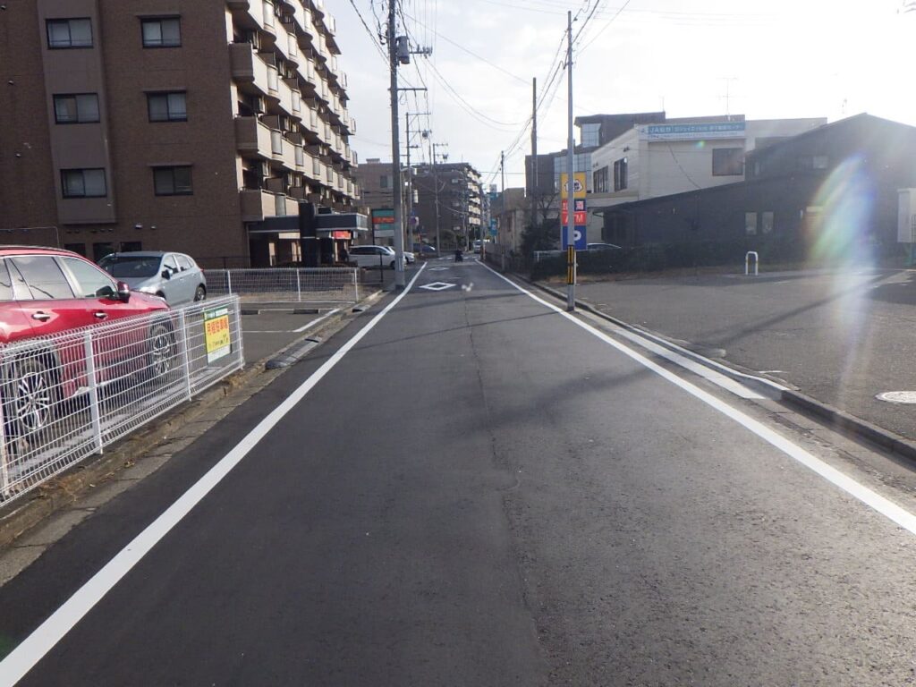 (市)東裏堂林線(市名坂地区)舗装改修工事の画像